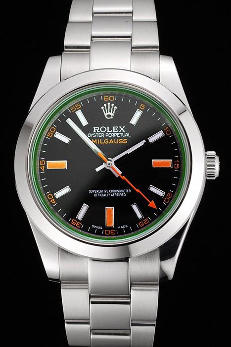 rolex milgauss automatic replica|rolex milgauss white face.